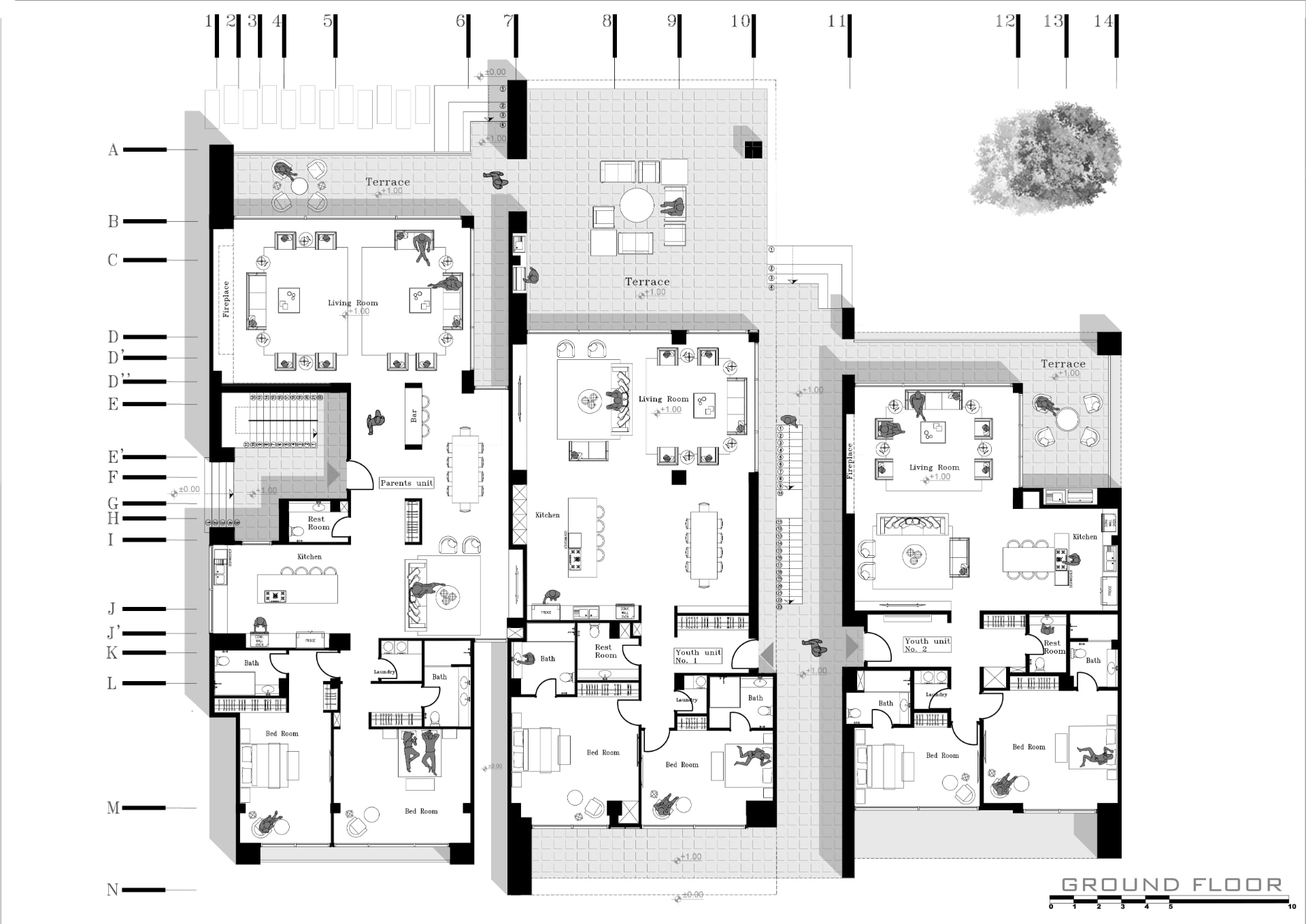 Horizontal Villa