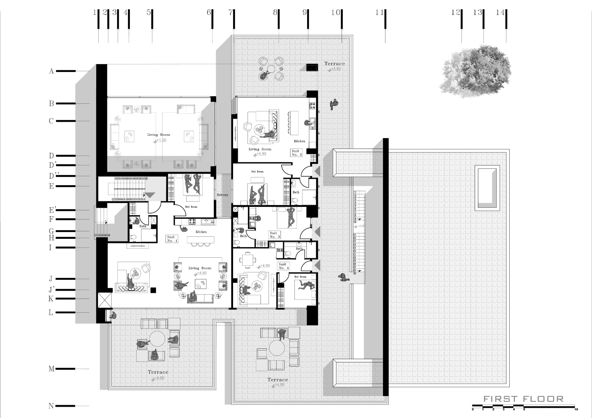 Horizontal Villa